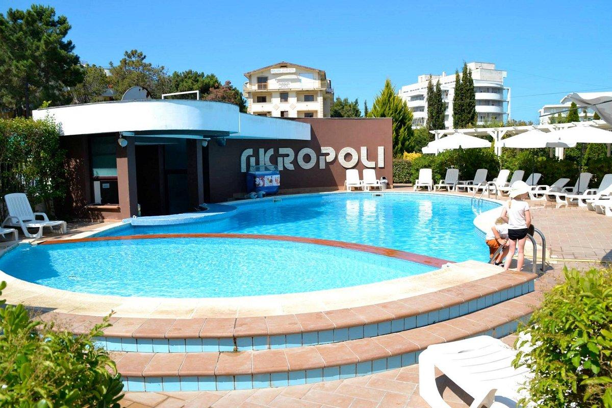 Akropoli Hotel Kryemëdhej Exterior foto